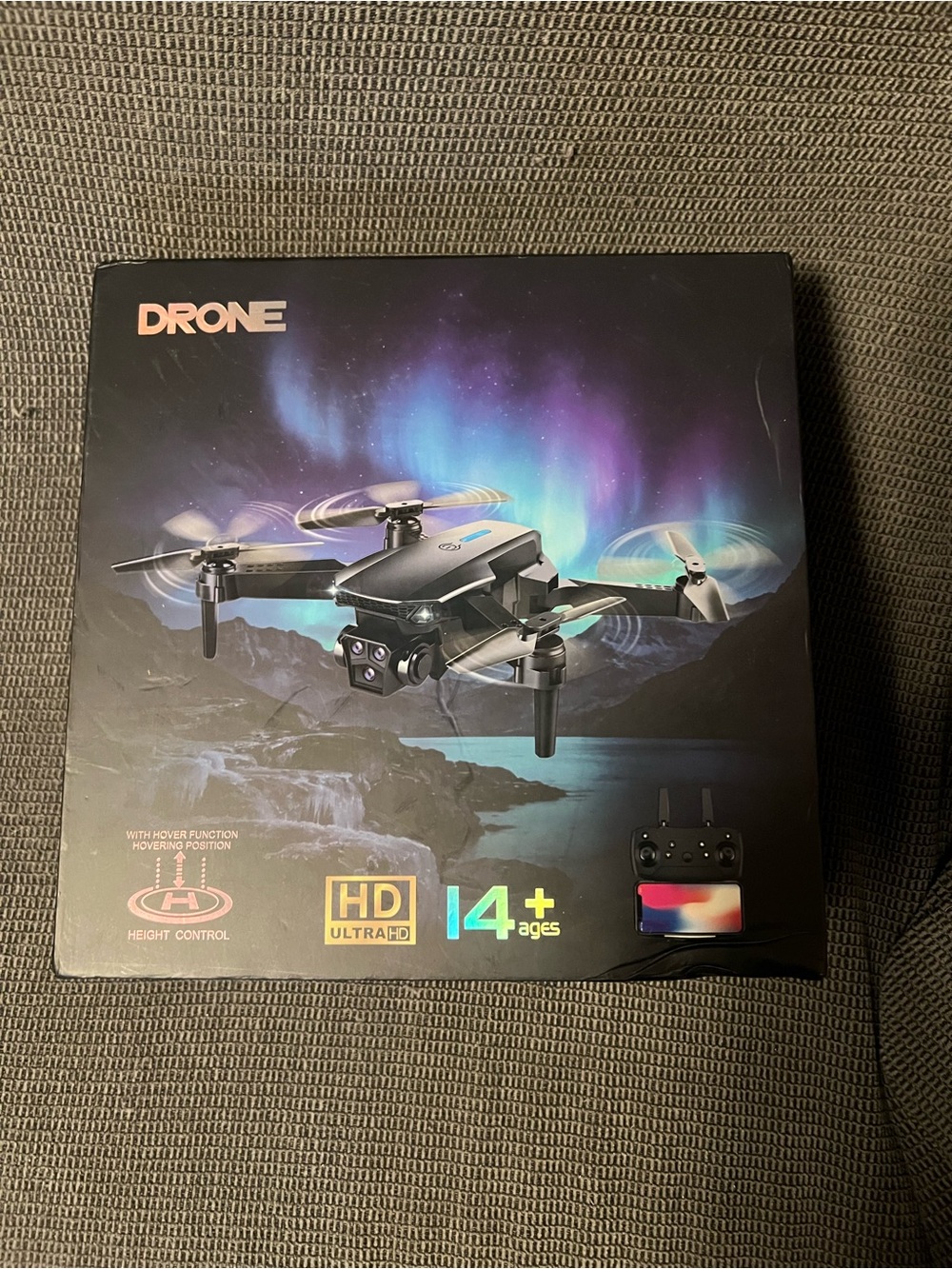 DRONE Quadcopter with HD Camera - Black and Blue